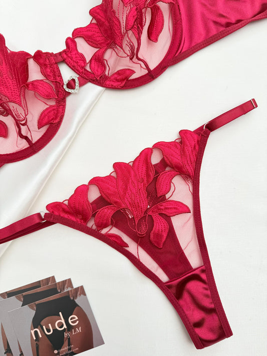 Set Lovely Red