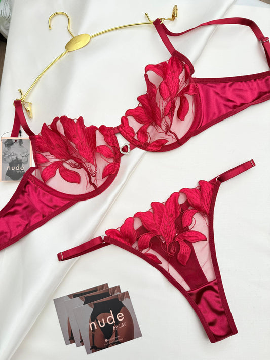 Set Lovely Red