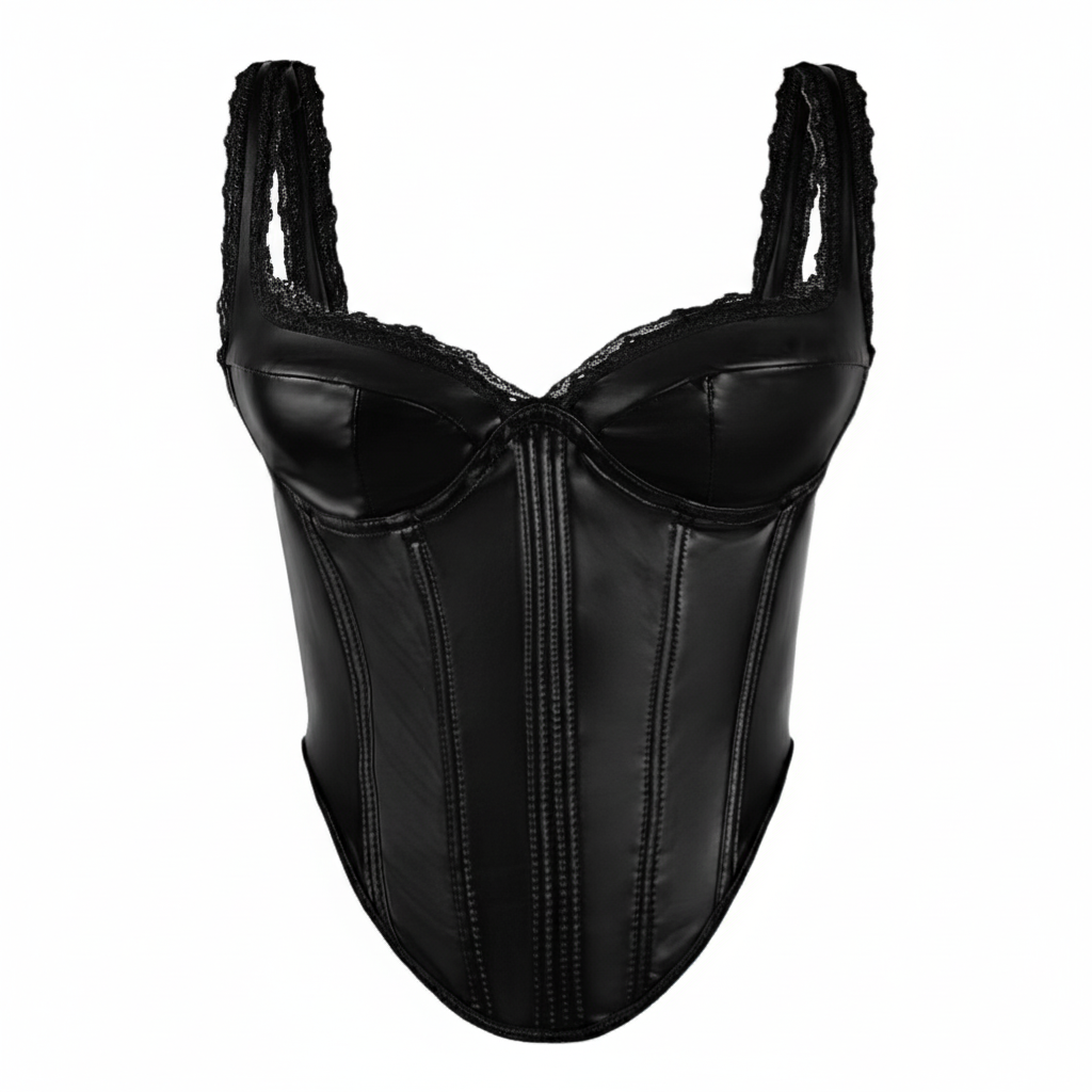 Corset Malbec/Black