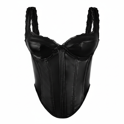 Corset Malbec/Black