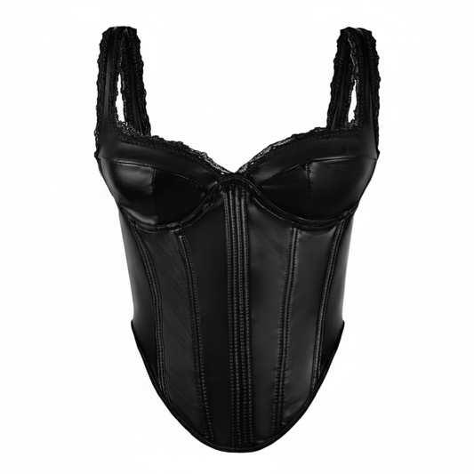 Corset Malbec/Black
